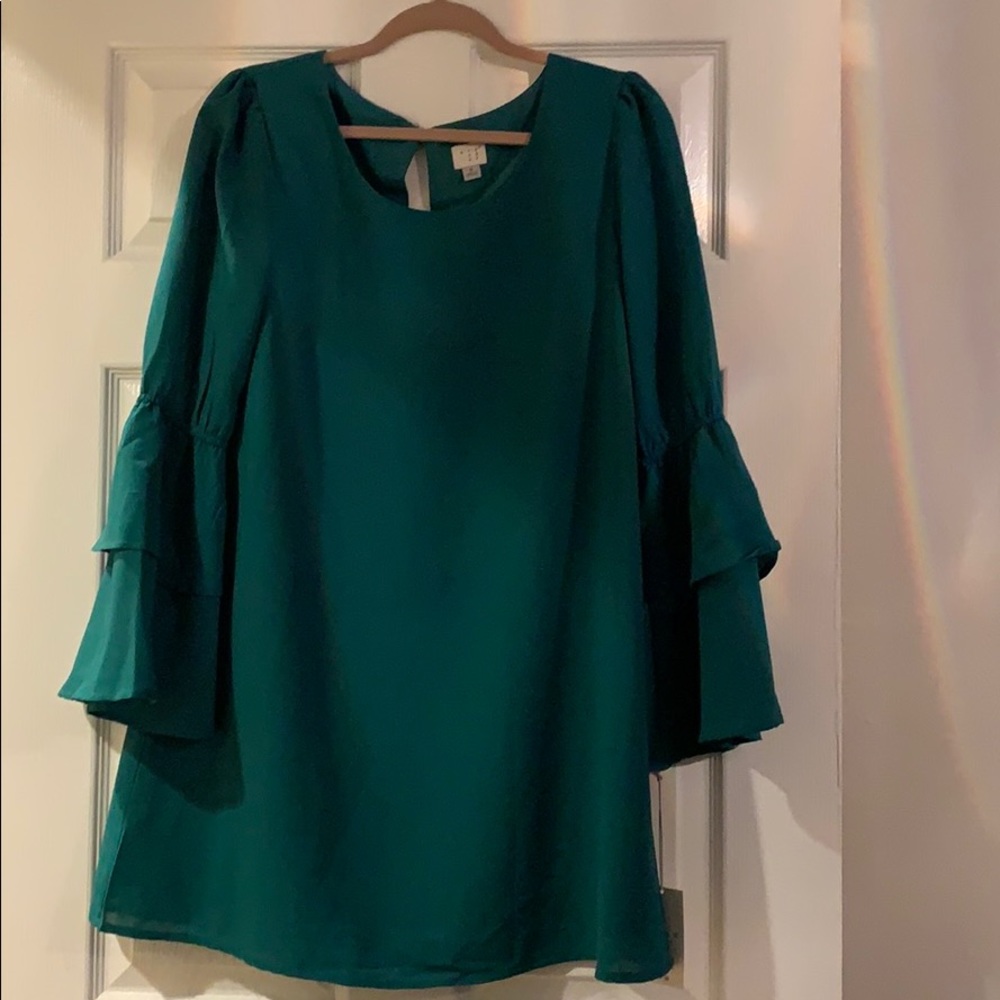 Holiday Green Shift Dress - BRAND NEW WITH TAGS